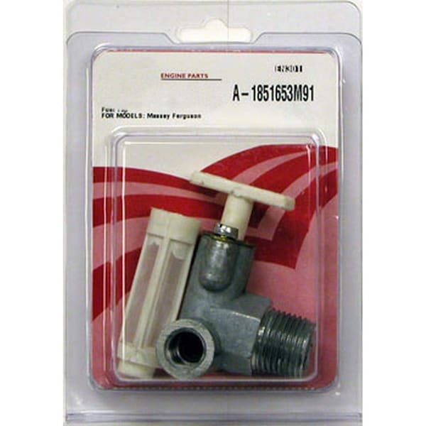 Aftermarket Fuel Shut Off Valve Fits Massey Ferguson 1851653M91 Replaces 1851653M1 1851653M91-CC - main
